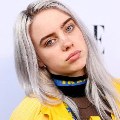 Billie Eilish professional american singer and song writer